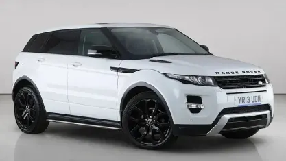 Used Land Rover Range Rover evoque Dynamic 190 HP (139 kW) 2013 White SUV