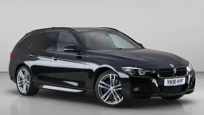Used BMW 320 M Sport 184 HP (135 kW) 2018 Black Estate