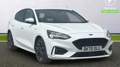 Used Ford Focus ST-Line X 155 HP (114 kW) 2020 White Hatchback