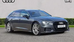 Grey Used 2021 Audi A6 Black Edition Estate | £25,381 (Fair price)