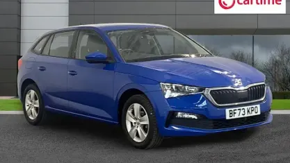 Used Skoda Scala SE 95 HP (69 kW) 2023 Blue Hatchback