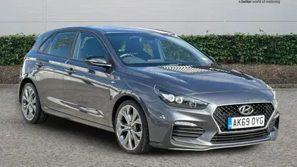 Used Hyundai i30 N Line 140 HP (102 kW) 2019 Grey Hatchback