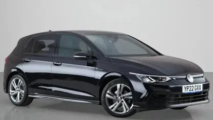 Used VW Golf VIII R-line 150 HP (110 kW) 2022 Black Hatchback
