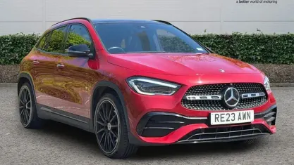 Used Mercedes GLA220 AMG line 190 HP (139 kW) 2022 Red SUV