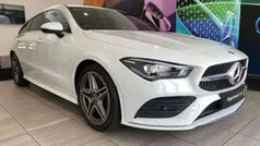 White Used 2022 Mercedes CLA200 AMG line Estate | £22,295 (Fair price)