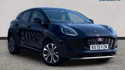 Used Ford Puma Titanium 125 HP (91 kW) 2025 Black SUV