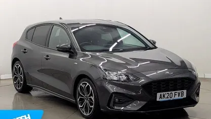 Used Ford Focus ST-Line X 125 HP (91 kW) 2020 Grey Hatchback
