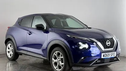 Used Nissan Juke N-Connecta 117 HP (86 kW) 2020 Blue SUV