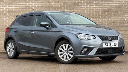 Begagnad Seat Ibiza SE Technology 75 HK (55 kW) 2018 Grå Halvkombi