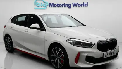 Used BMW 128 M Sport 265 HP (194 kW) 2021 White Hatchback