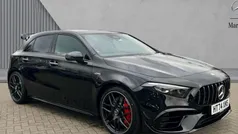 Black Used 2025 Mercedes A45 AMG Hatchback | £53,890 (Fair price)