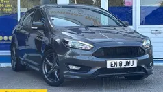 Grey Used 2017 Ford Focus ST-Line X Hatchback | £7,250 (Fair price)