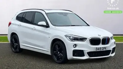 Used BMW X1 M Sport 140 HP (102 kW) 2019 White SUV
