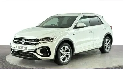 Used VW T-Roc R-line 150 HP (110 kW) 2023 White SUV