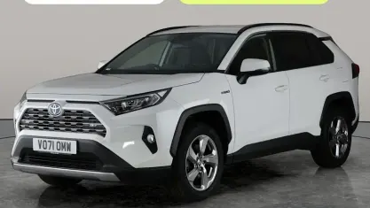 Used Toyota RAV4 Hybrid Design 218 HP (160 kW) 2021 White SUV