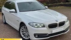 White Used 2016 BMW 520 Luxury Line Estate | £10,600 (Fair price)