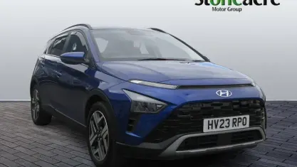 Used Hyundai Bayon Premium 120 HP (88 kW) 2023 Blue SUV
