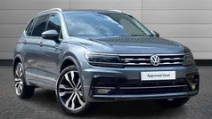 Grey Used 2021 VW Tiguan Allspace R-line SUV | £23,795 (Fair price)