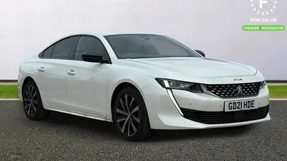 White Used 2020 Peugeot 508 GT-line Hatchback | £12,299 (Fair price)