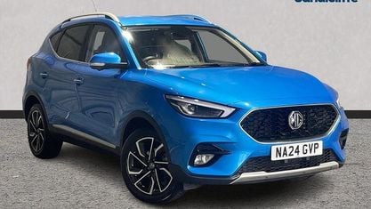 Używany MG ZS Exclusive 106 KM (77 kW) 2023 Niebieski Hatchback