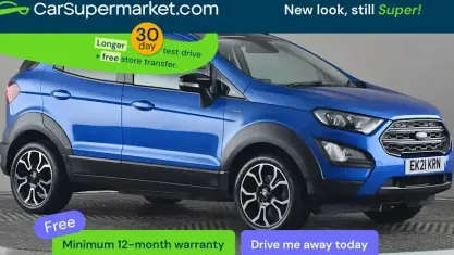 Używany Ford Ecosport Active 125 KM (91 kW) 2021 Niebieski SUV