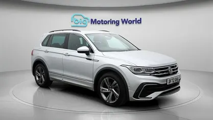 Silver Used 2022 VW Tiguan R-line Edition SUV | £25,900 (Fair price)