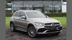 Silver Used 2021 Mercedes GLC300 AMG Line Premium SUV | £28,700 (Good price)