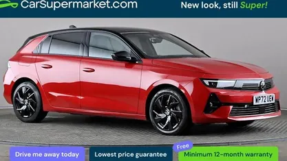 Used Vauxhall Astra GS Line 181 HP (133 kW) 2022 Red Hatchback