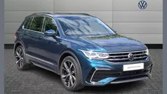 Blue Used 2021 VW Tiguan R-line SUV | £28,458 (Fair price)