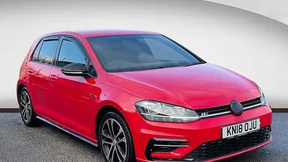 Red Used 2018 VW Golf VII R-line Hatchback | £11,890 (Fair price)
