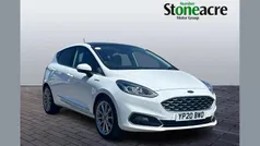 White Used 2020 Ford Fiesta Vignale Hatchback | £13,810 (Fair price)