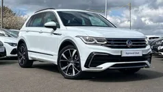 White Used 2022 VW Tiguan R-line SUV | £24,995 (Fair price)