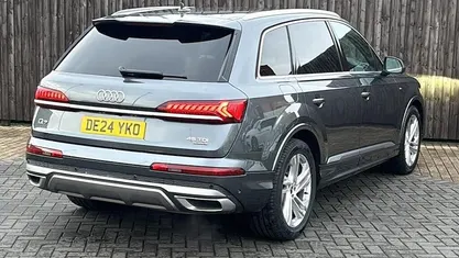 Grey Used 2024 Audi Q7 S-Line SUV | £42,599 (Fair price)