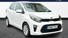 White Used 2017 Kia Picanto 2 Hatchback | £6,490 (Fair price)