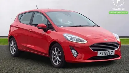 Used Ford Fiesta Zetec 101 HP (74 kW) 2019 Red Hatchback