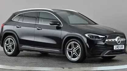 Used Mercedes GLA180 AMG Line Premium Plus 136 HP (100 kW) 2021 Black SUV