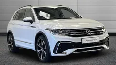 White Used 2022 VW Tiguan R-line SUV | £28,490 (Fair price)