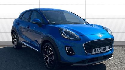 Używany Ford Puma Titanium 125 KM (91 kW) 2023 Niebieski SUV