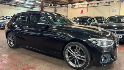 Used BMW 118 M Sport 150 HP (110 kW) 2018 Black Hatchback