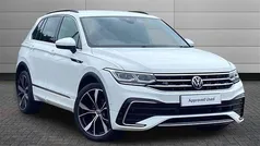 Pure white Used 2022 VW Tiguan R-line SUV | £24,795 (Fair price)
