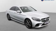 Silver Used 2019 Mercedes C220 AMG Line Premium Sedan | £19,299 (Fair price)