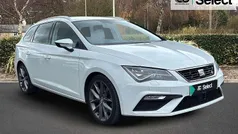White Used 2019 Seat Leon ST FR Sport Estate | £12,500 (Fair price)