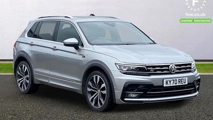 Używany VW Tiguan R-line 150 KM (110 kW) 2020 Srebrny SUV