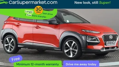 Gebraucht Hyundai Kona Premium 177 PS (130 kW) 2019 Orange SUV