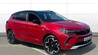 Used Vauxhall Grandland X Ultimate 131 HP (96 kW) 2022 Red SUV
