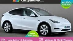 White Used 2022 Tesla Model Y Long Range SUV | £24,187 (Fair price)