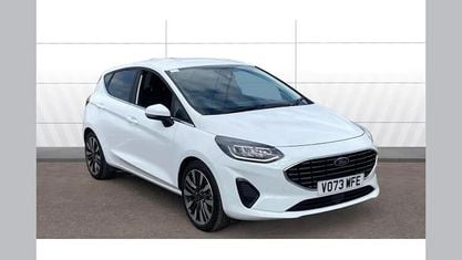 Begagnad Ford Fiesta Titanium X 125 HK (91 kW) 2023 Vit Halvkombi