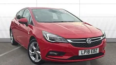 Red Used 2018 Vauxhall Astra SRi Hatchback | £8,714 (Fair price)