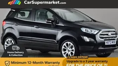 Black Used 2022 Ford Ecosport Titanium SUV | £11,597 (Fair price)