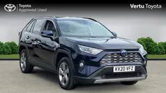 Blue Used 2020 Toyota RAV4 Hybrid SUV | £23,869 (Fair price)